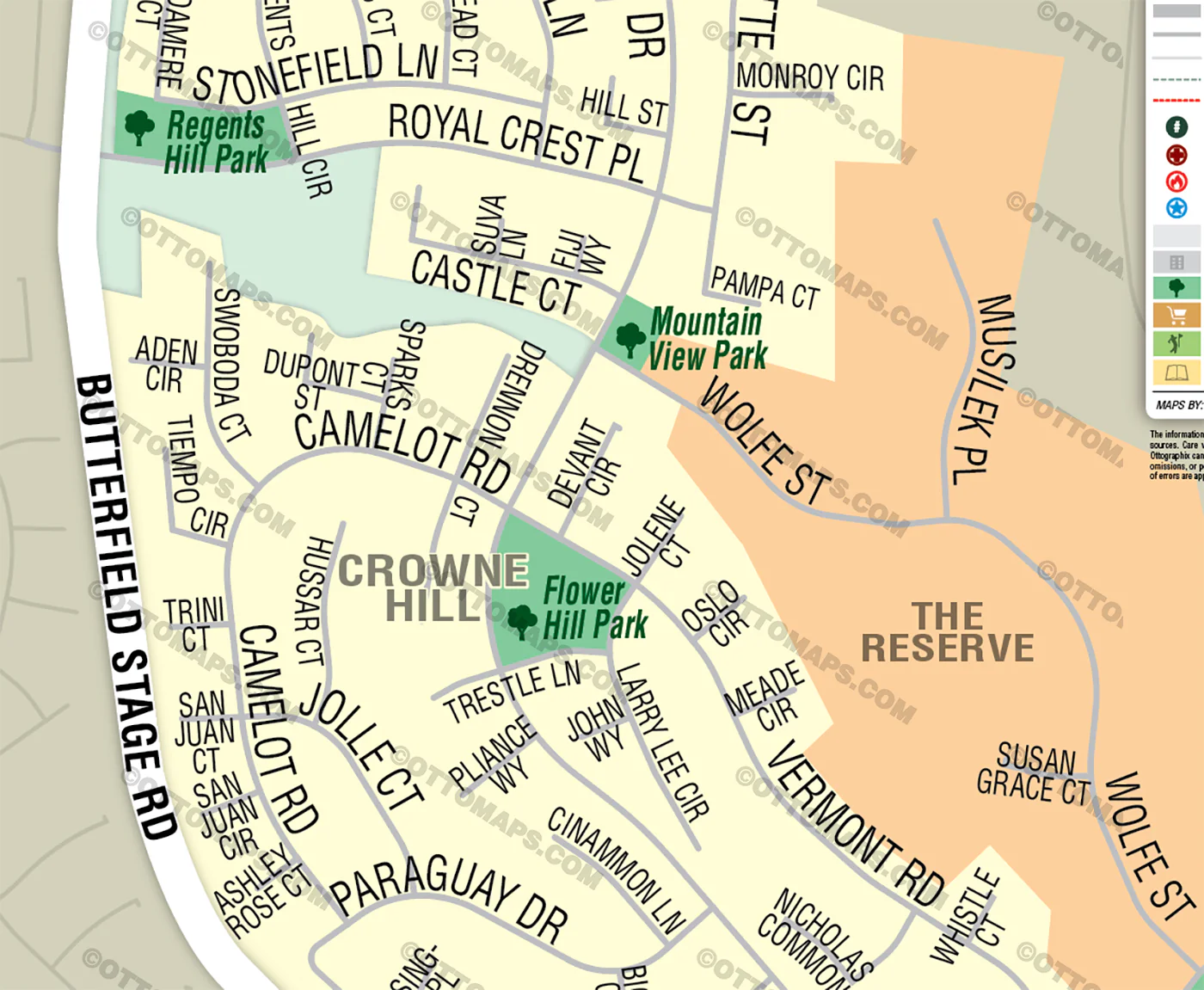 Crowne Hill Map, Temecula, CA - FILES - PDF and Adobe Illustrator - Image 2